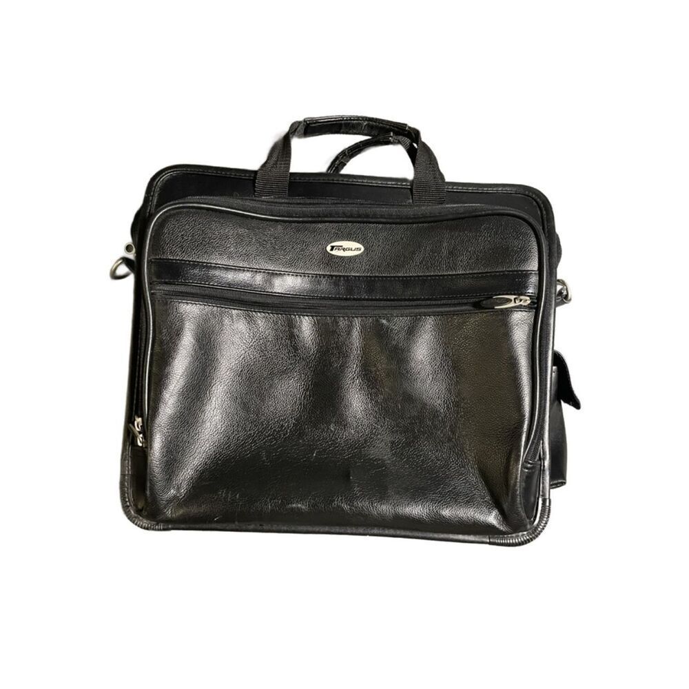 Targus Black Professional Laptop Briefcase with Front Pocket